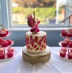 Twins' Bat Mitzvah Cupcakes Display