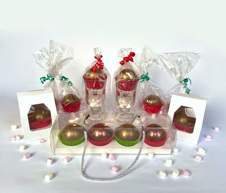 Hot Choc Bombe gift packaging